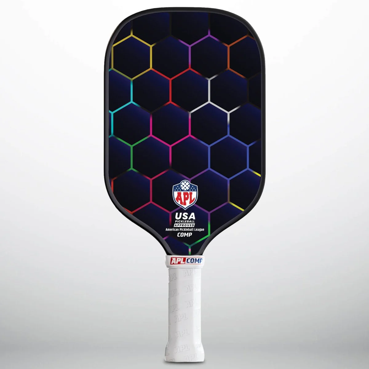 APL - Hexagon Shapes Pickleball Paddle | 16mm Carbon Fiber | Best Pickleball Paddles | American Pickleball League - Image 2