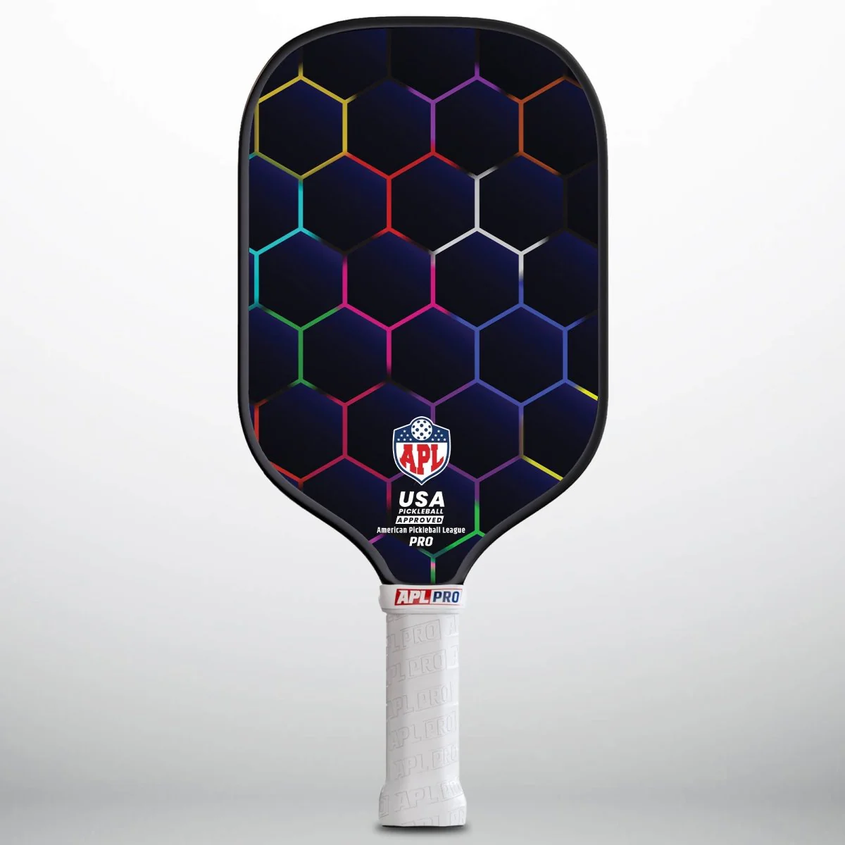 APL - Hexagon Shapes Pickleball Paddle | 16mm Carbon Fiber | Best Pickleball Paddles | American Pickleball League - Image 3