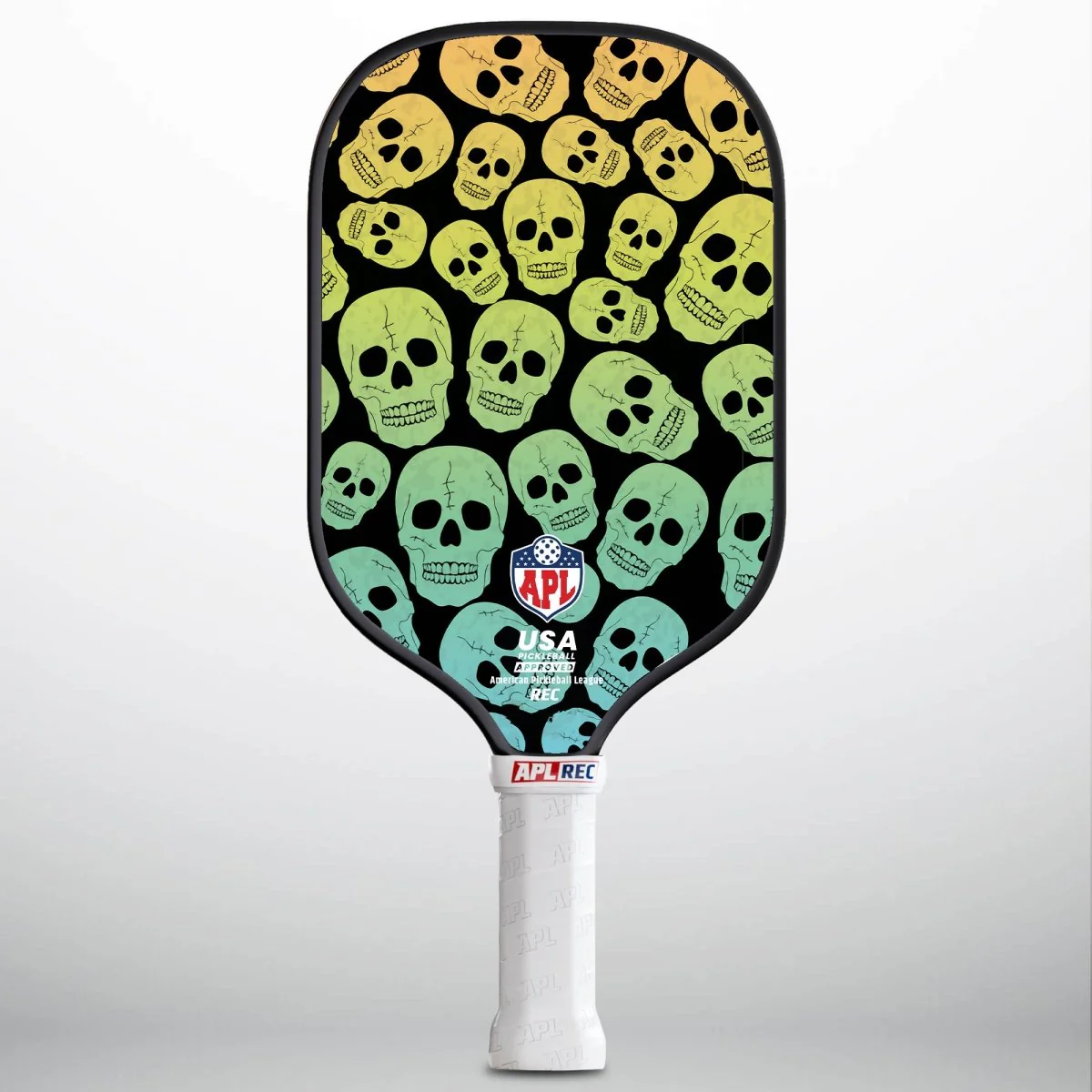 APL - Skulls Pickleball Paddle | 16mm Carbon Fiber | Best Pickleball Paddles | American Pickleball League