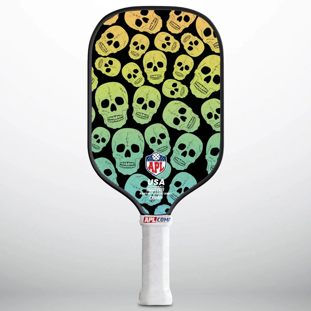 APL - Skulls Pickleball Paddle | 16mm Carbon Fiber | Best Pickleball Paddles | American Pickleball League - Image 5