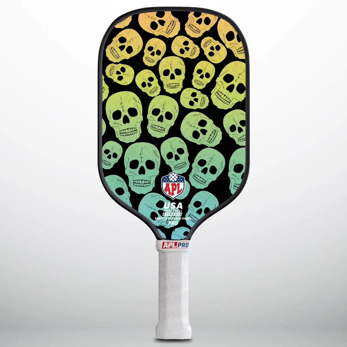 APL - Skulls Pickleball Paddle | 16mm Carbon Fiber | Best Pickleball Paddles | American Pickleball League - Image 9
