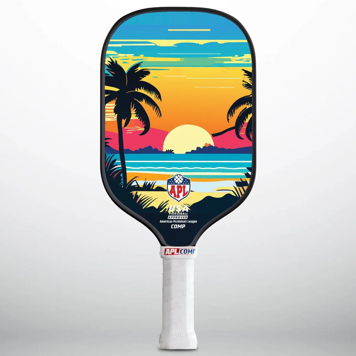 APL - Sunset Pickleball Paddles | 16mm Carbon Fiber | Best Pickleball Paddles | American Pickleball League - Image 5