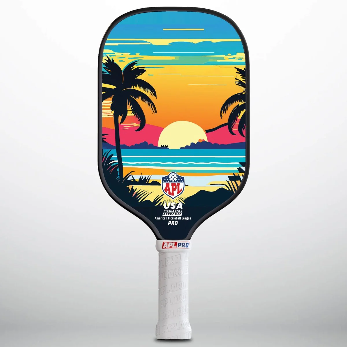 APL - Sunset Pickleball Paddles | 16mm Carbon Fiber | Best Pickleball Paddles | American Pickleball League - Image 9