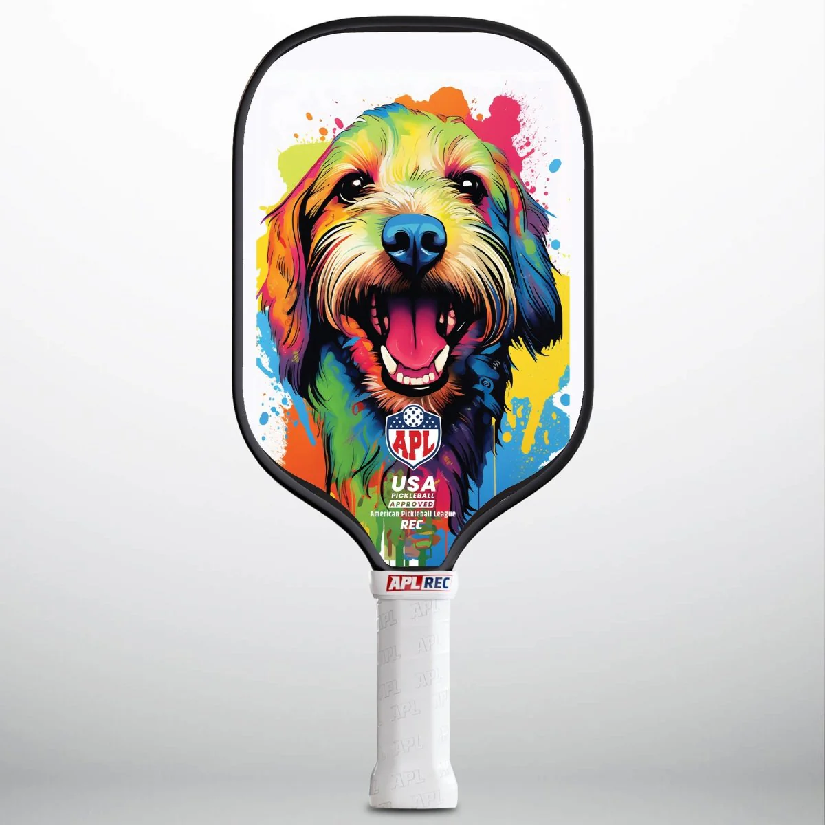 APL - Dog | 16mm Carbon Fiber | Best Pickleball Paddles | American Pickleball League
