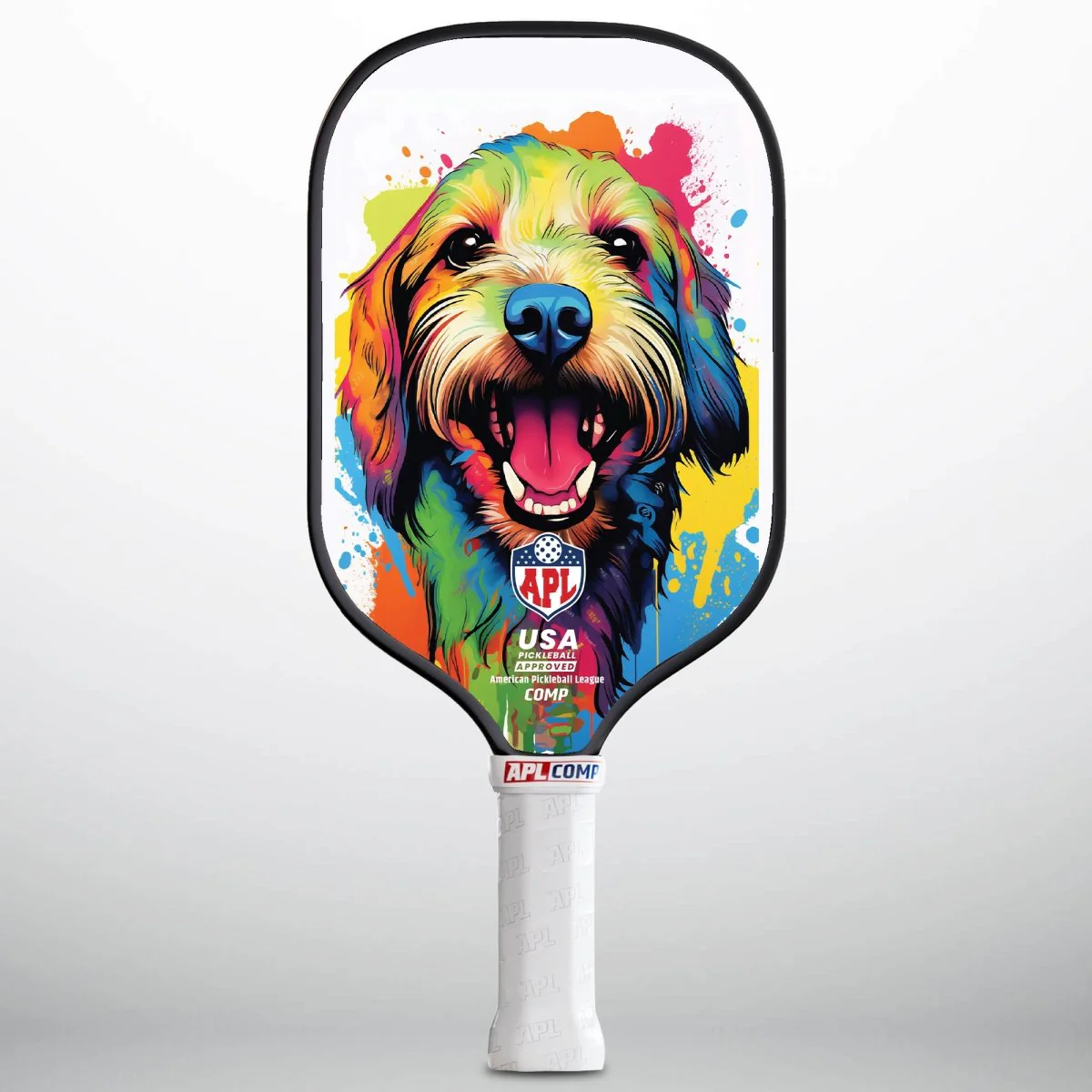 APL - Dog | 16mm Carbon Fiber | Best Pickleball Paddles | American Pickleball League - Image 2