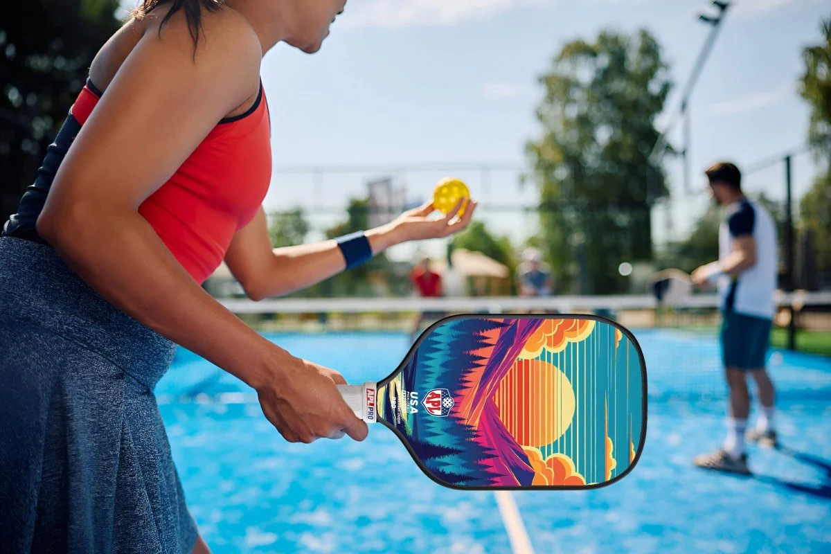 APL - Trees Pickleball Paddle | 16mm Carbon Fiber | Best Pickleball Paddles | American Pickleball League - Image 11