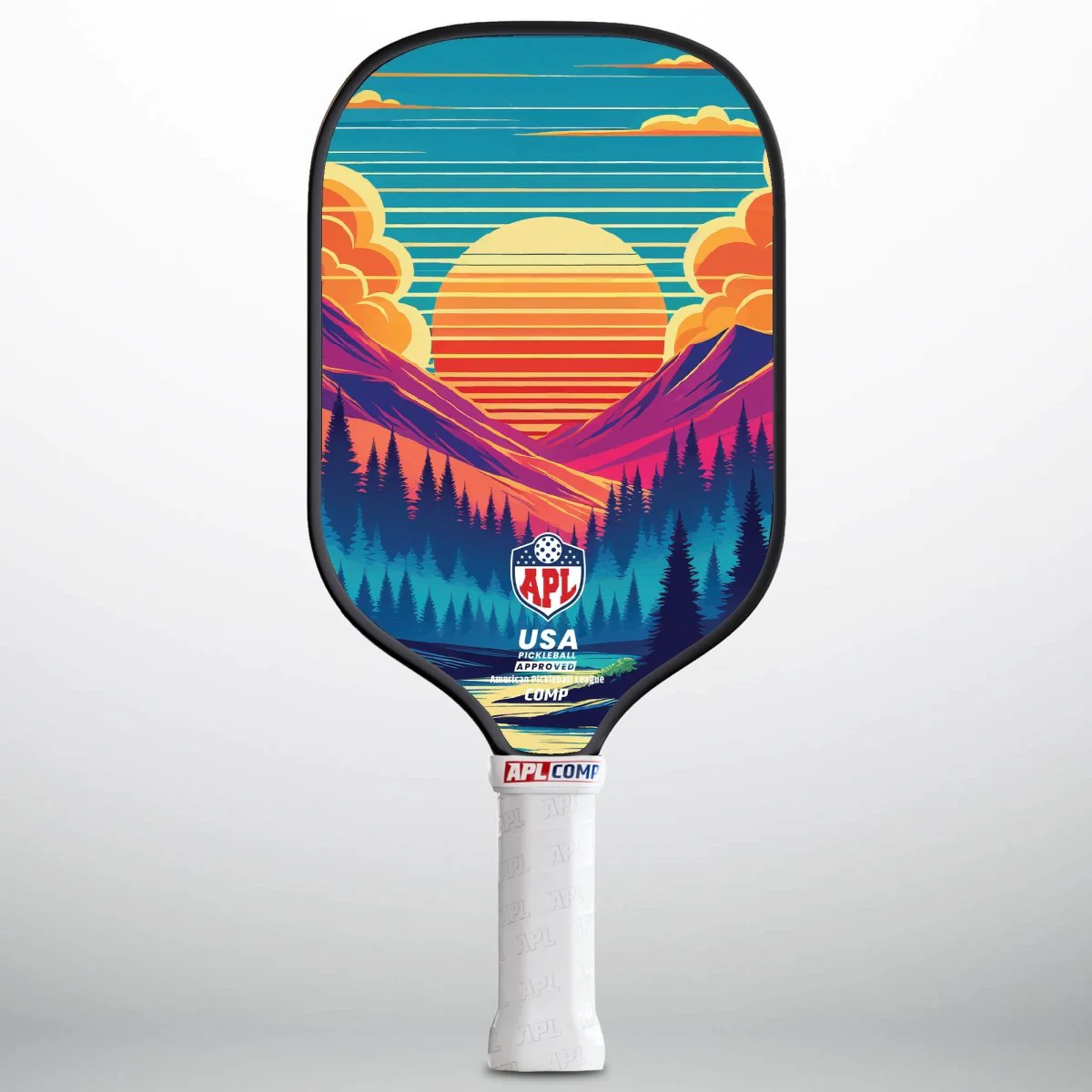 APL - Trees Pickleball Paddle | 16mm Carbon Fiber | Best Pickleball Paddles | American Pickleball League - Image 5