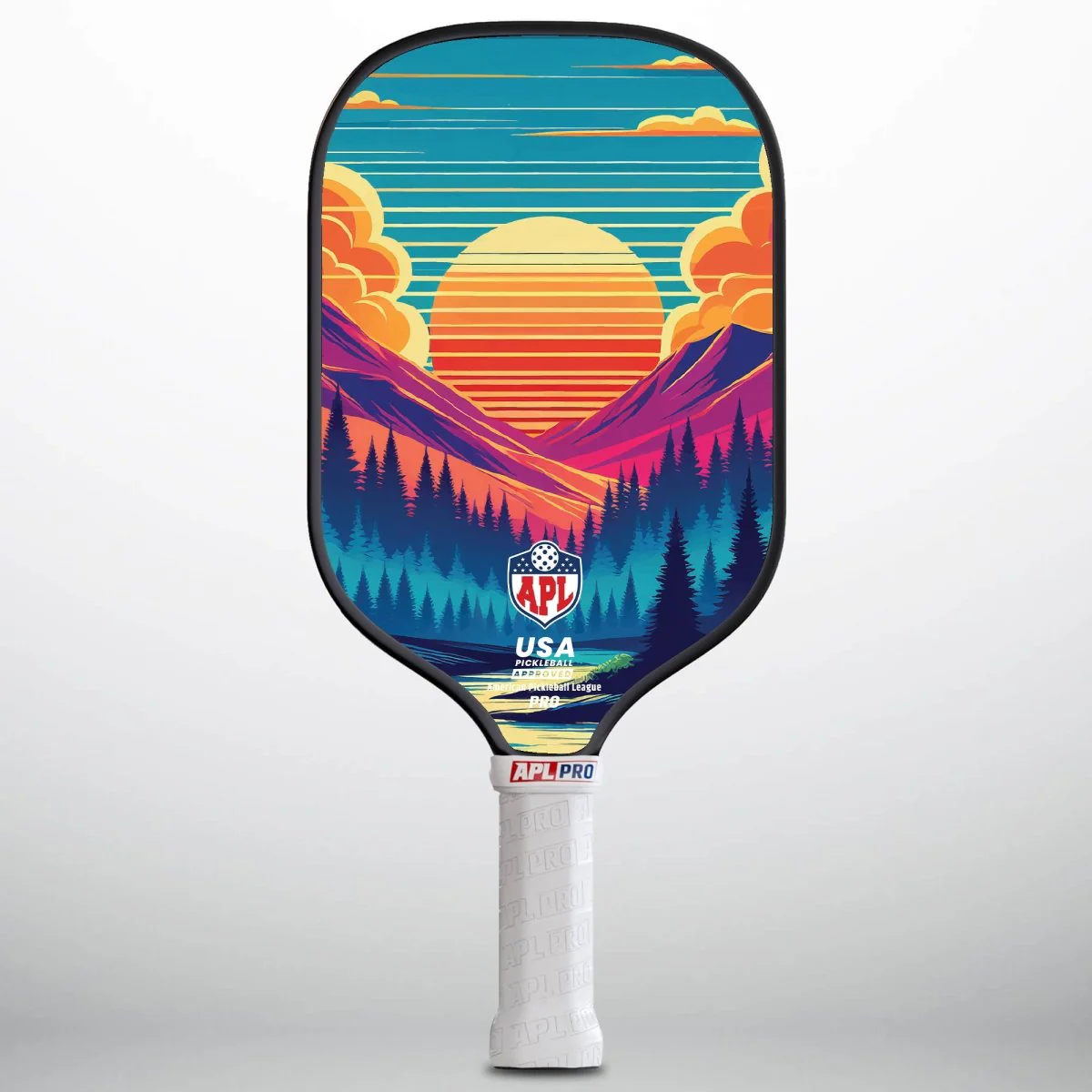 APL - Trees Pickleball Paddle | 16mm Carbon Fiber | Best Pickleball Paddles | American Pickleball League - Image 9