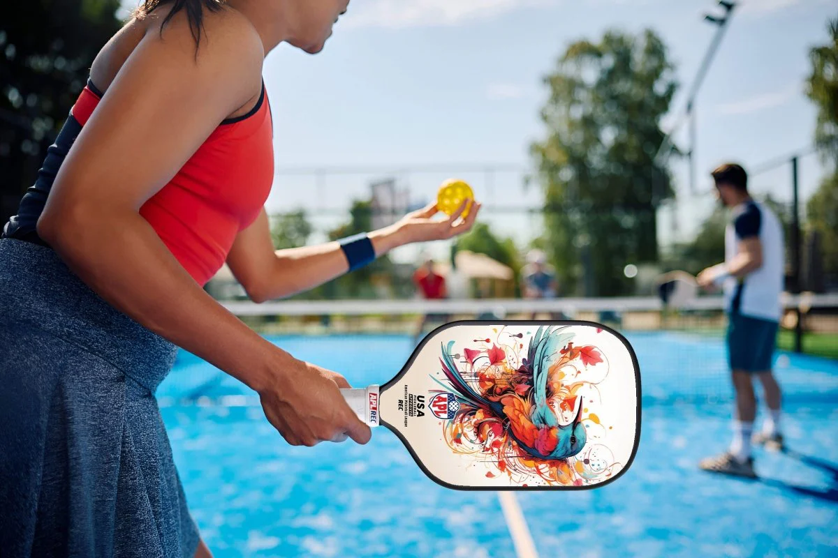 APL - Sparrow | 16mm Carbon Fiber | Best Pickleball Paddles | American Pickleball League - Image 3