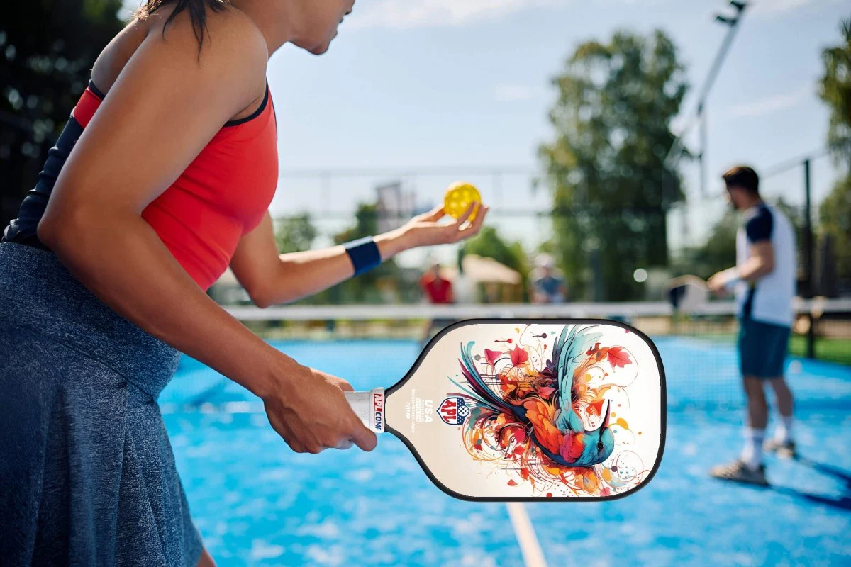 APL - Sparrow | 16mm Carbon Fiber | Best Pickleball Paddles | American Pickleball League - Image 7