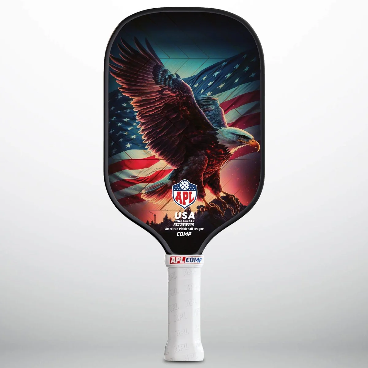 APL - Flying Eagle Flag Pickleball Paddle | 16mm Carbon Fiber | Best Pickleball Paddles | American Pickleball League - Image 2
