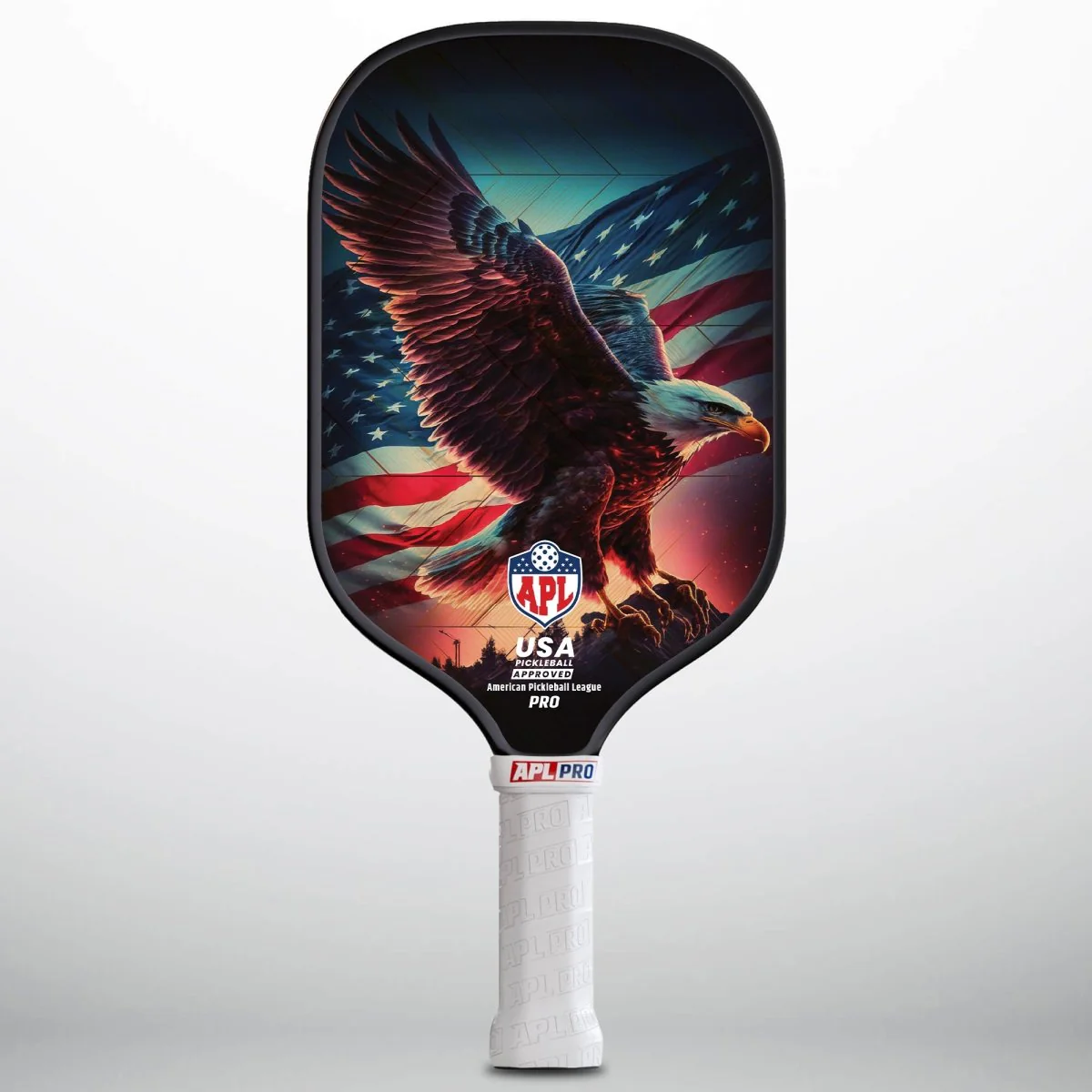 APL - Flying Eagle Flag Pickleball Paddle | 16mm Carbon Fiber | Best Pickleball Paddles | American Pickleball League - Image 3