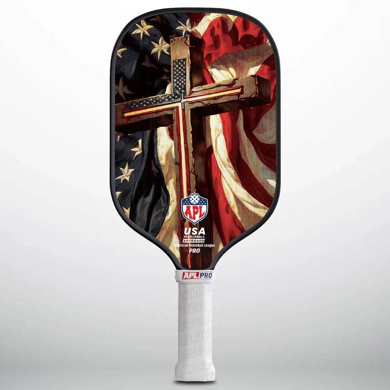 APL - Cross Flag | 16mm Carbon Fiber | Best Pickleball Paddles | American Pickleball League - Image 9