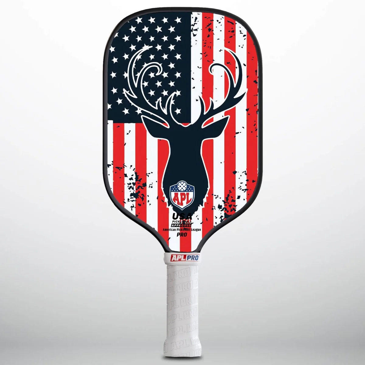 APL - Deer Flag | 16mm Carbon Fiber | Best Pickleball Paddles | American Pickleball League - Image 3