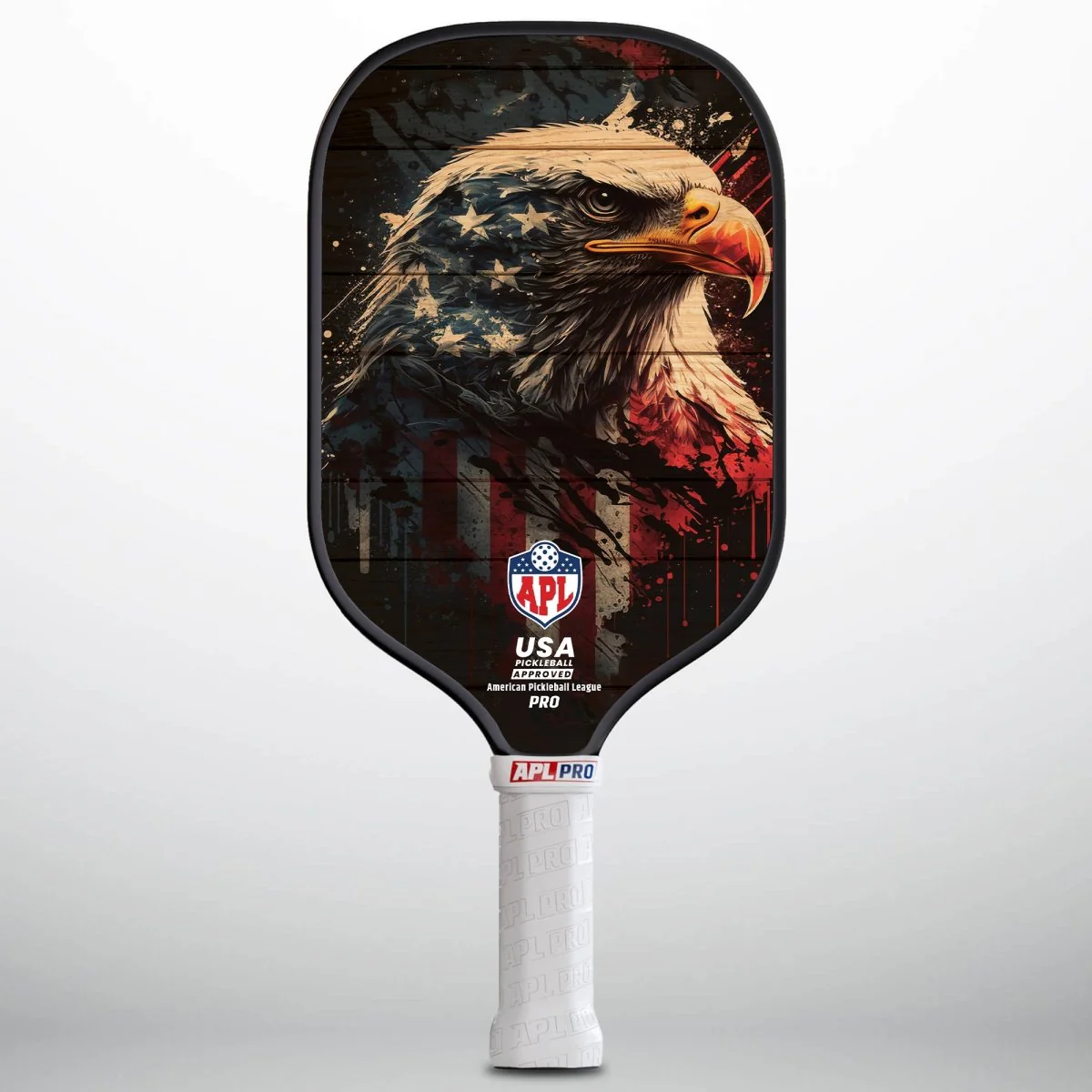 APL - Eagle Flag Pickleball Paddle | 16mm Carbon Fiber | Best Pickleball Paddles | American Pickleball League - Image 3