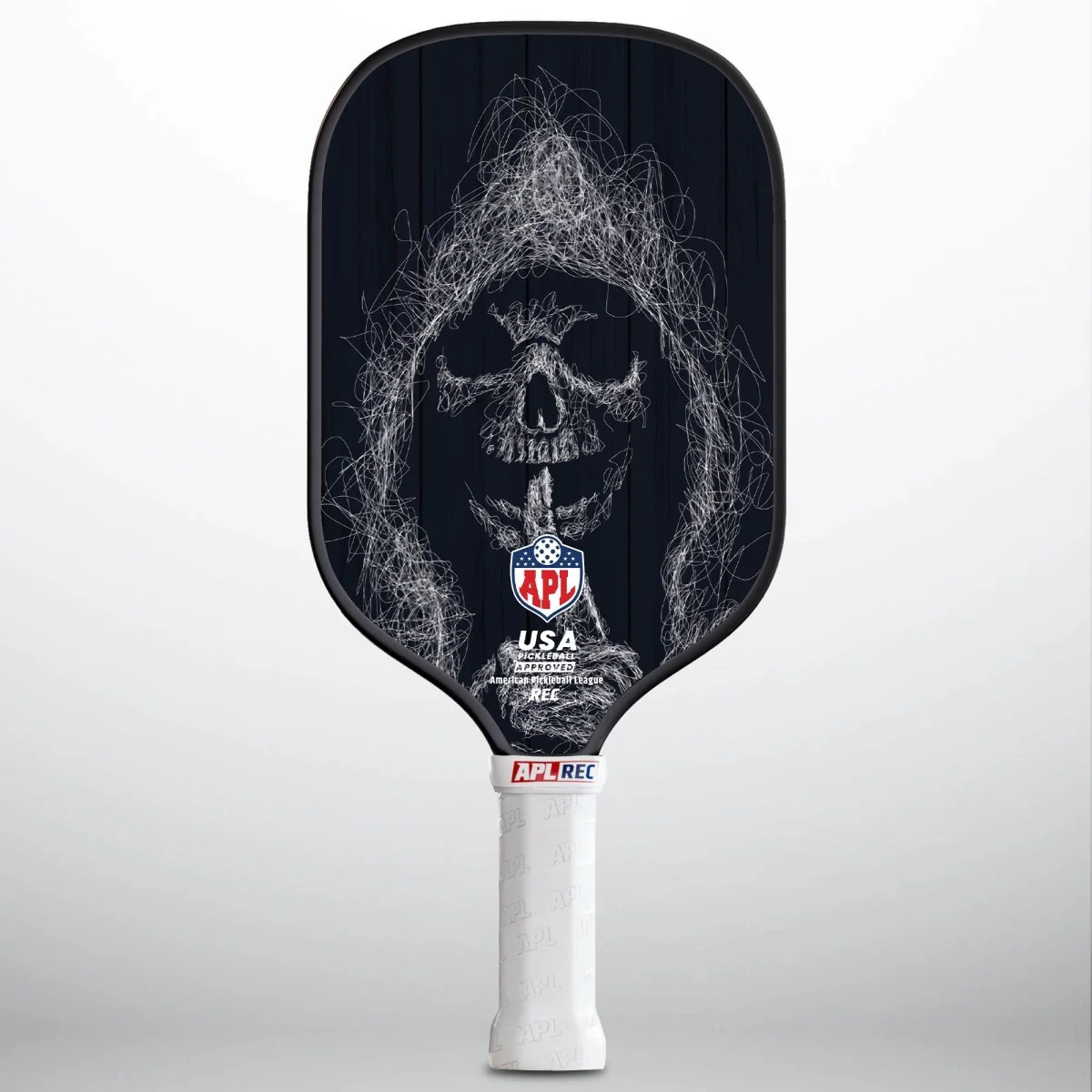 APL - Skull | 16mm Carbon Fiber | Best Pickleball Paddles | American Pickleball League