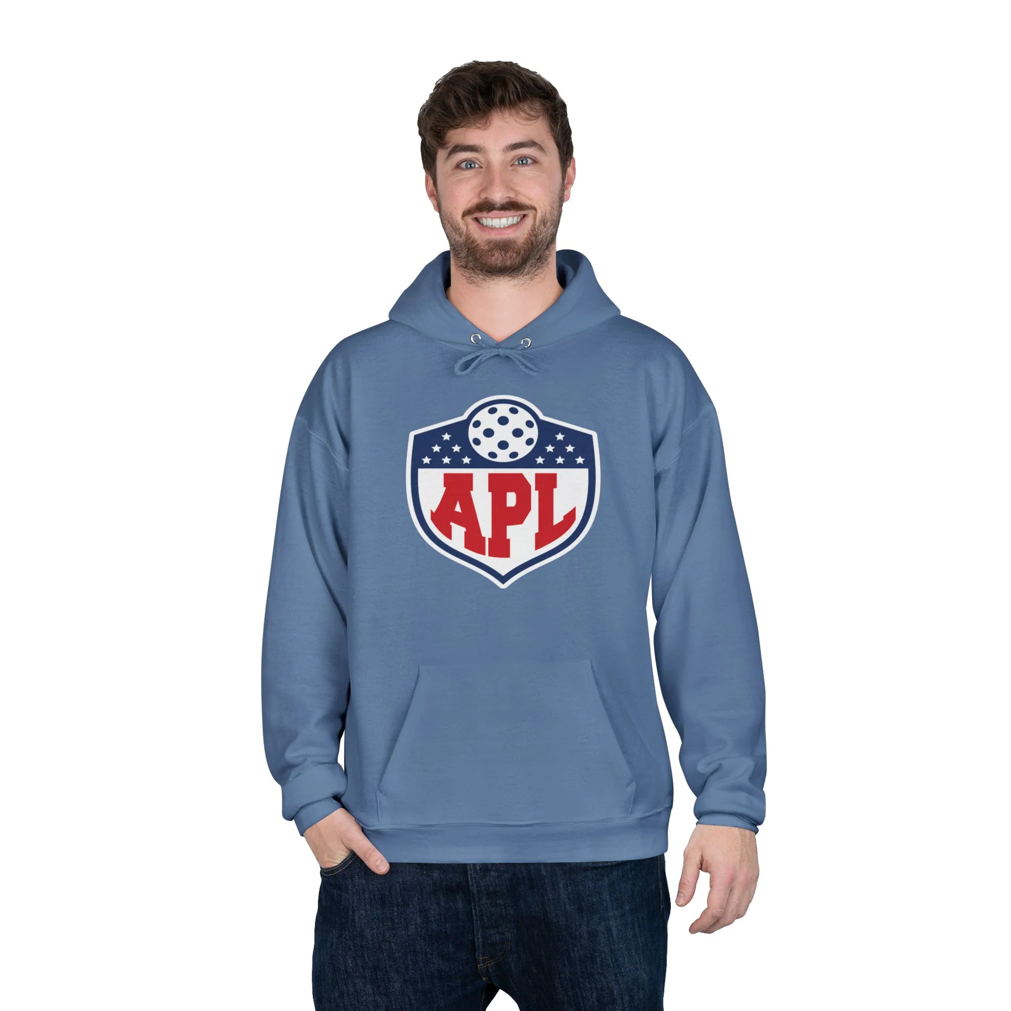 APL Pickleball Shield Hoodie — Retro Pickleball Pullover - Image 14