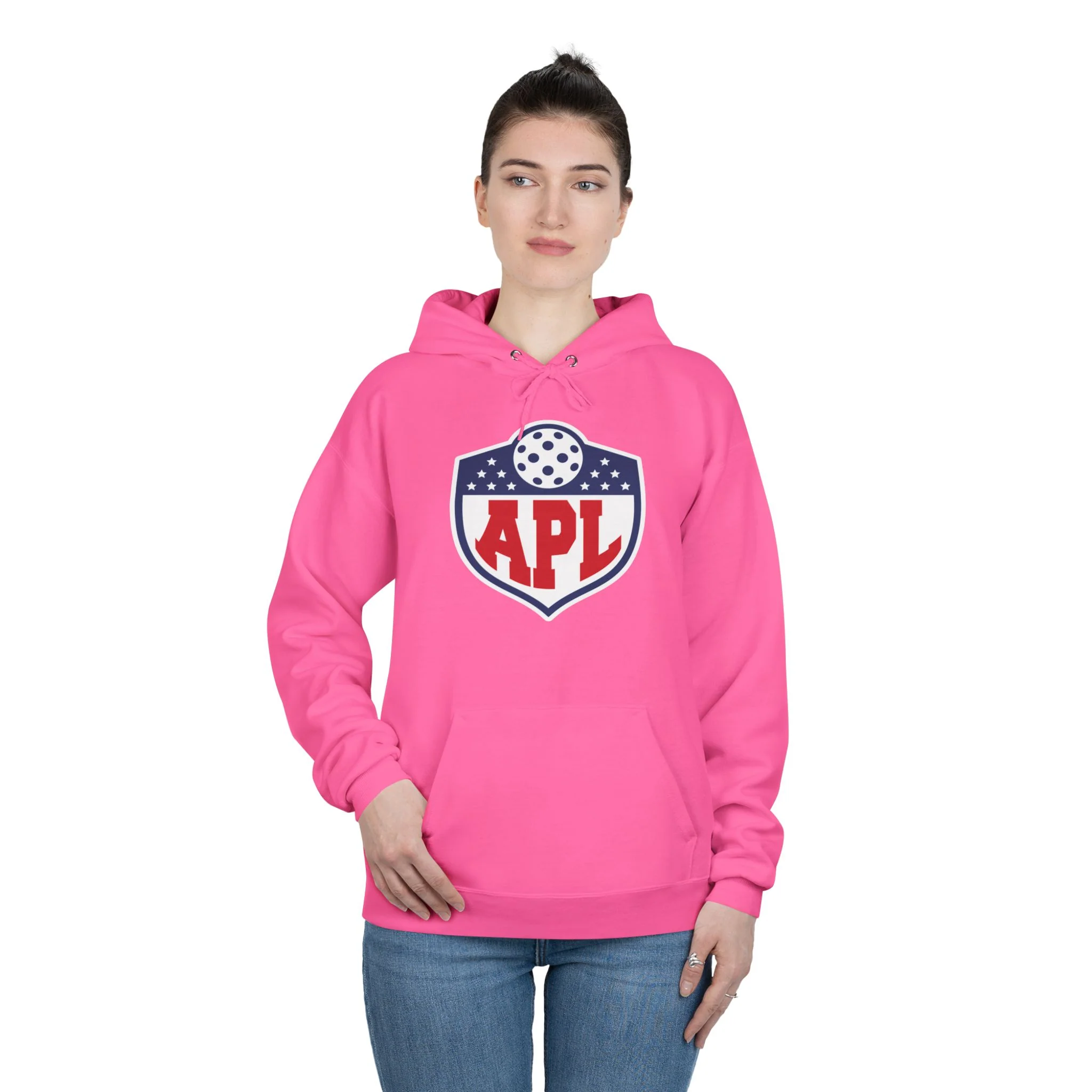 APL Pickleball Shield Hoodie — Retro Pickleball Pullover - Image 16