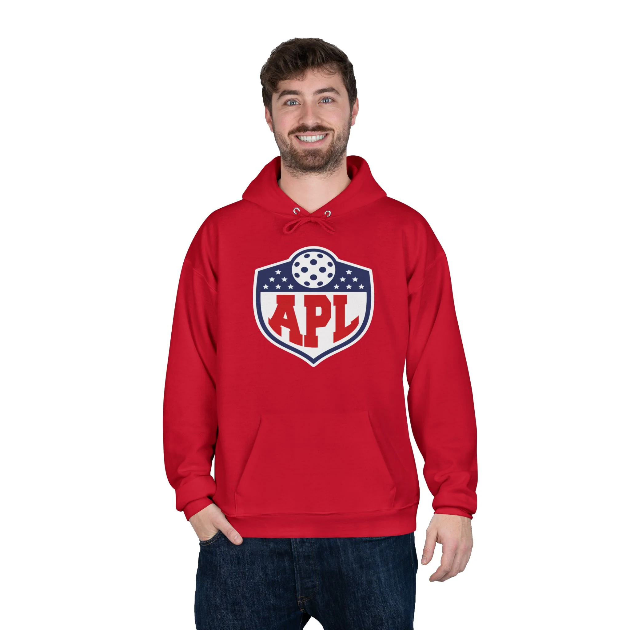 APL Pickleball Shield Hoodie — Retro Pickleball Pullover - Image 20