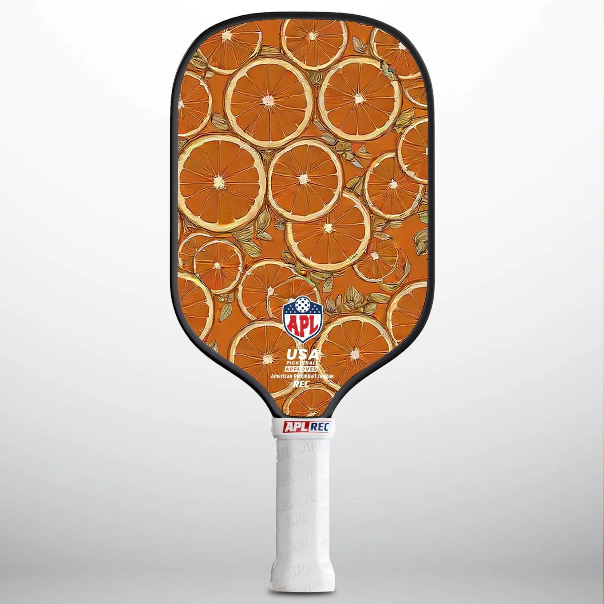 APL - Orange Slices Pickleball Paddle | 16mm Carbon Fiber | Best Pickleball Paddles | American Pickleball League