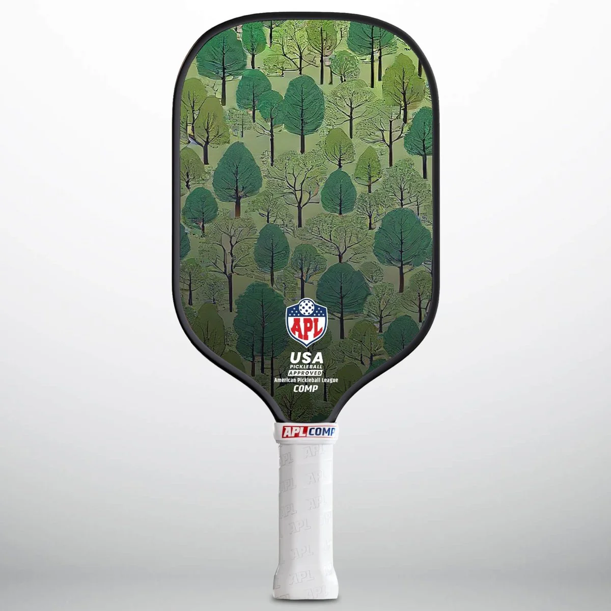 APL - Trees Pickleball Paddle | 16mm Carbon Fiber | Best Pickleball Paddles | American Pickleball League - Image 5