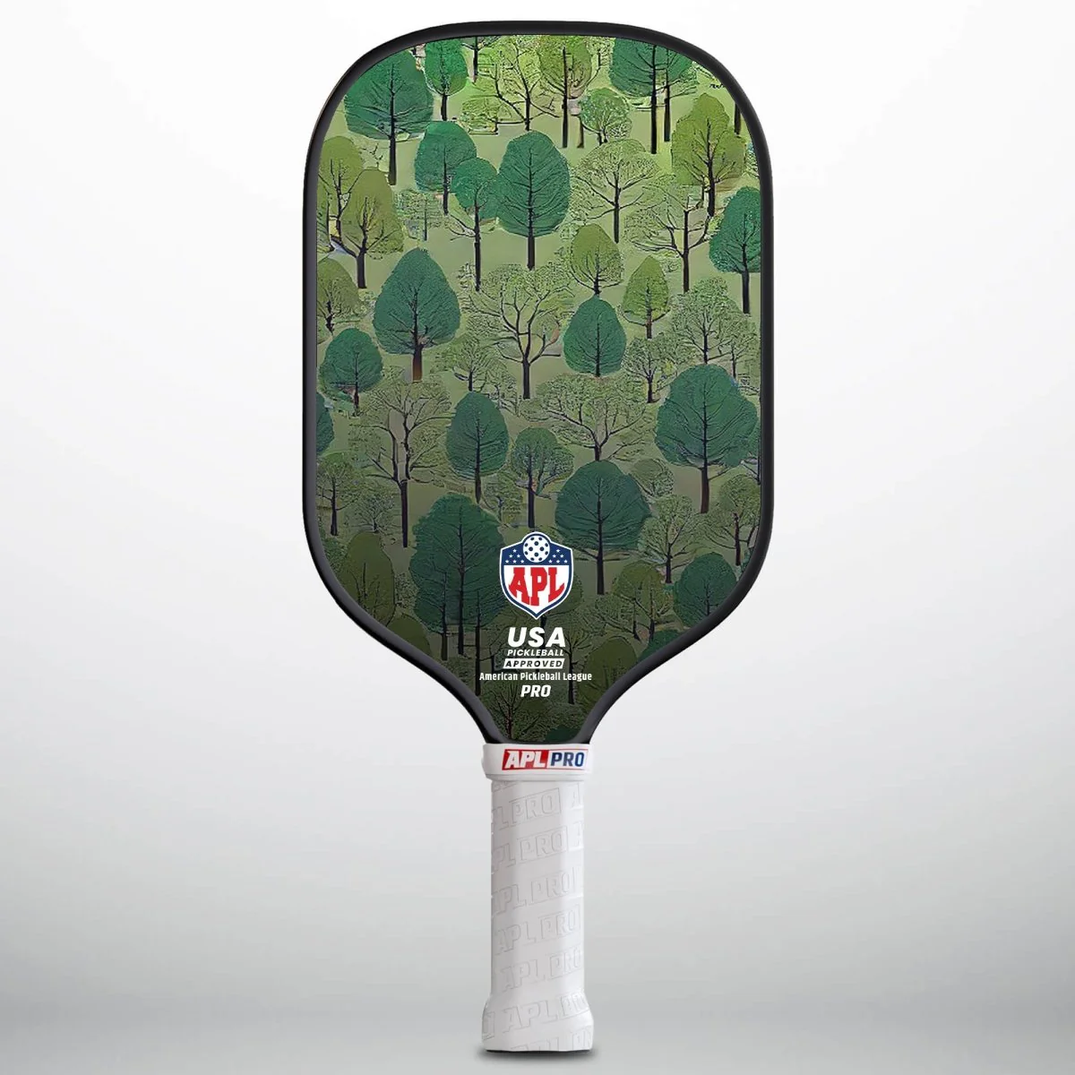 APL - Trees Pickleball Paddle | 16mm Carbon Fiber | Best Pickleball Paddles | American Pickleball League - Image 9