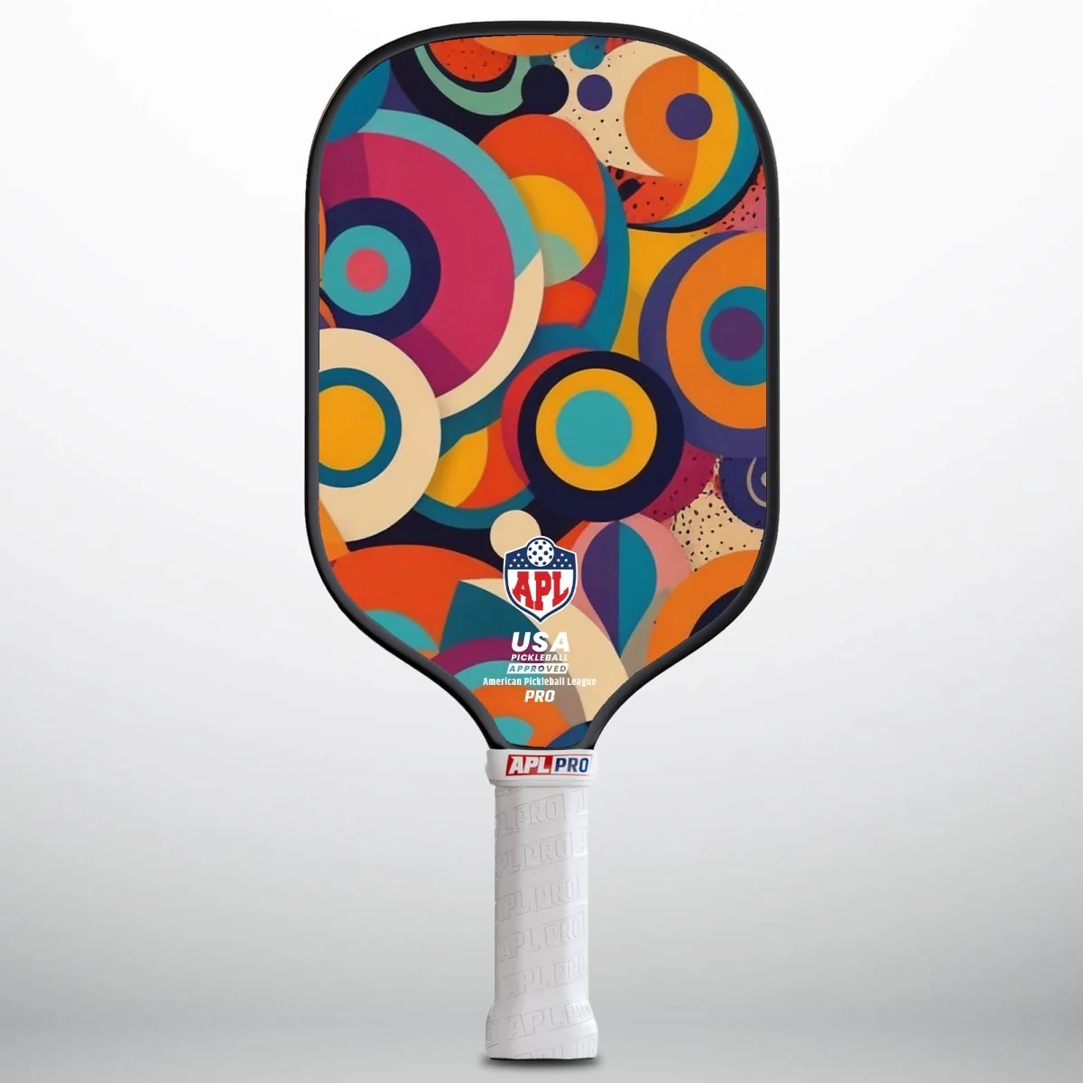APL - Colorful Art | 16mm Carbon Fiber | Best Pickleball Paddles | American Pickleball League - Image 3