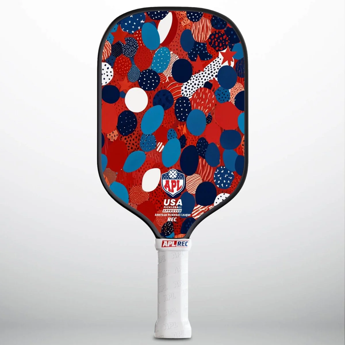 APL - Colored Art | 16mm Carbon Fiber | Best Pickleball Paddles | American Pickleball League
