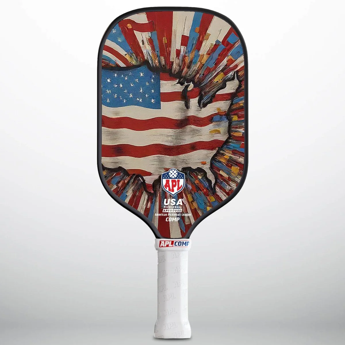 APL - US Map Pickleball Paddle | 16mm Carbon Fiber | Best Pickleball Paddles | American Pickleball League - Image 5