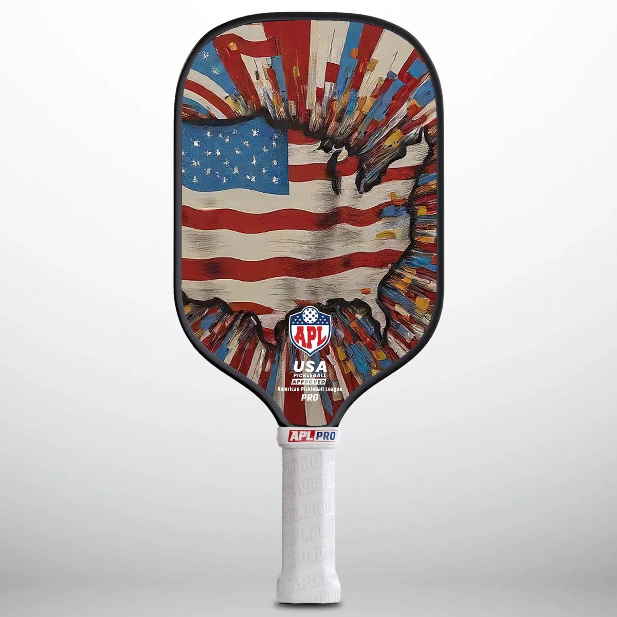 APL - US Map Pickleball Paddle | 16mm Carbon Fiber | Best Pickleball Paddles | American Pickleball League - Image 9
