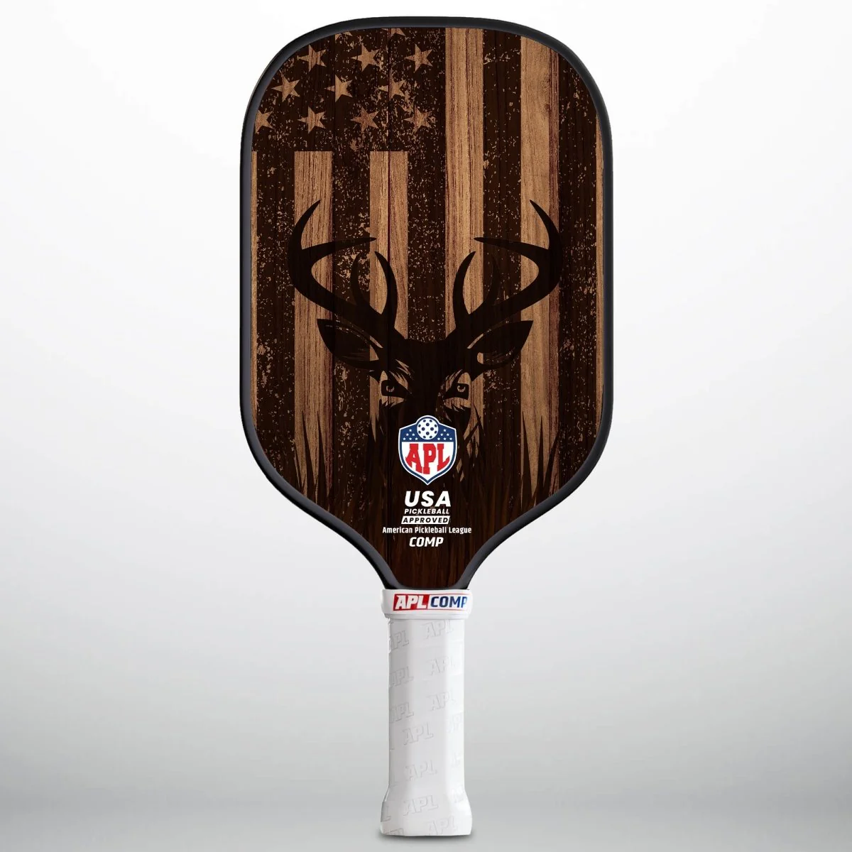APL - Deer Flag | 16mm Carbon Fiber | Best Pickleball Paddles | American Pickleball League - Image 2