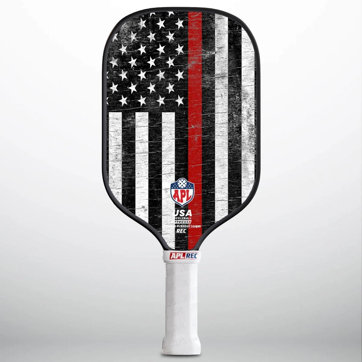 APL - Red Line Pickleball Paddle | 16mm Carbon Fiber | Best Pickleball Paddles | American Pickleball League