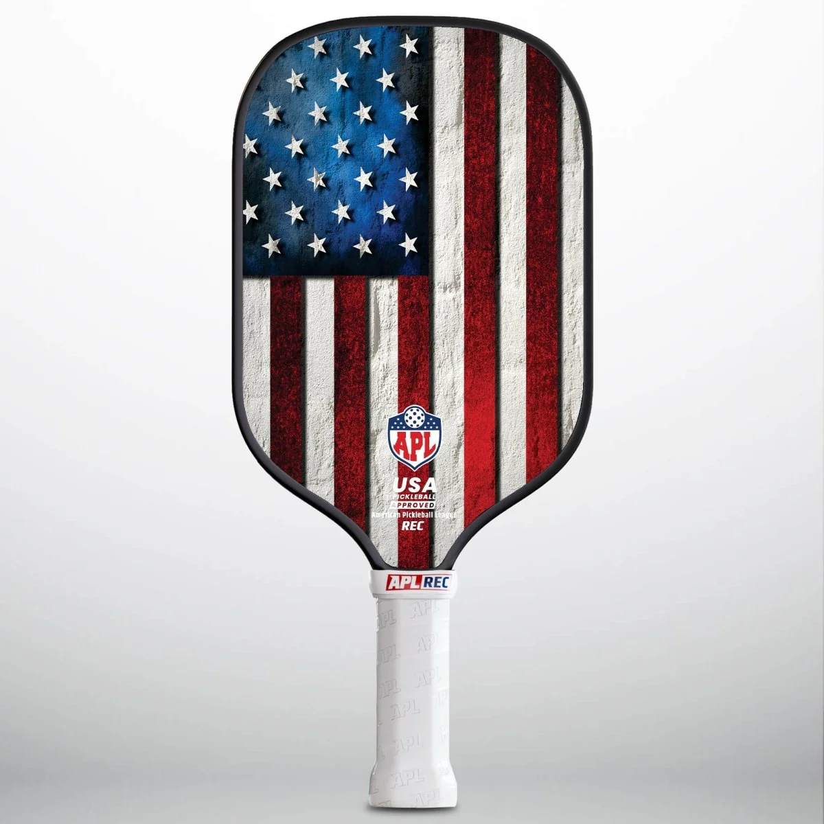 APL - US Flag Pickleball Paddle | 16mm Carbon Fiber | Best Pickleball Paddles | American Pickleball League