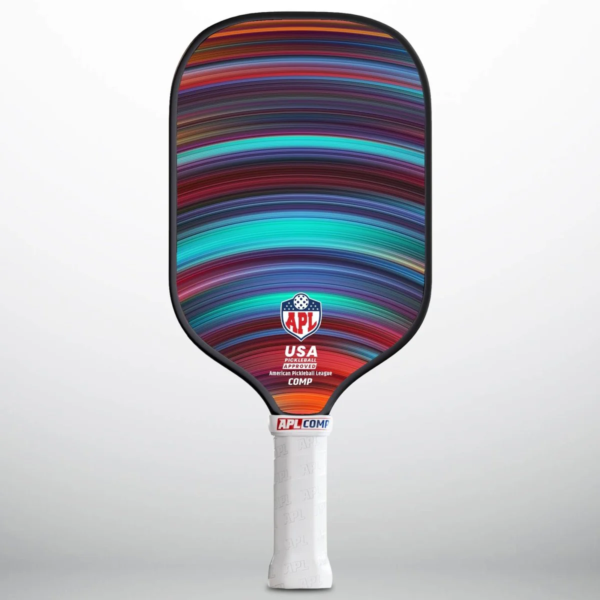 APL - Colorful Patterns Pickleball Paddle | 16mm Carbon Fiber | Best Pickleball Paddles | American Pickleball League - Image 2