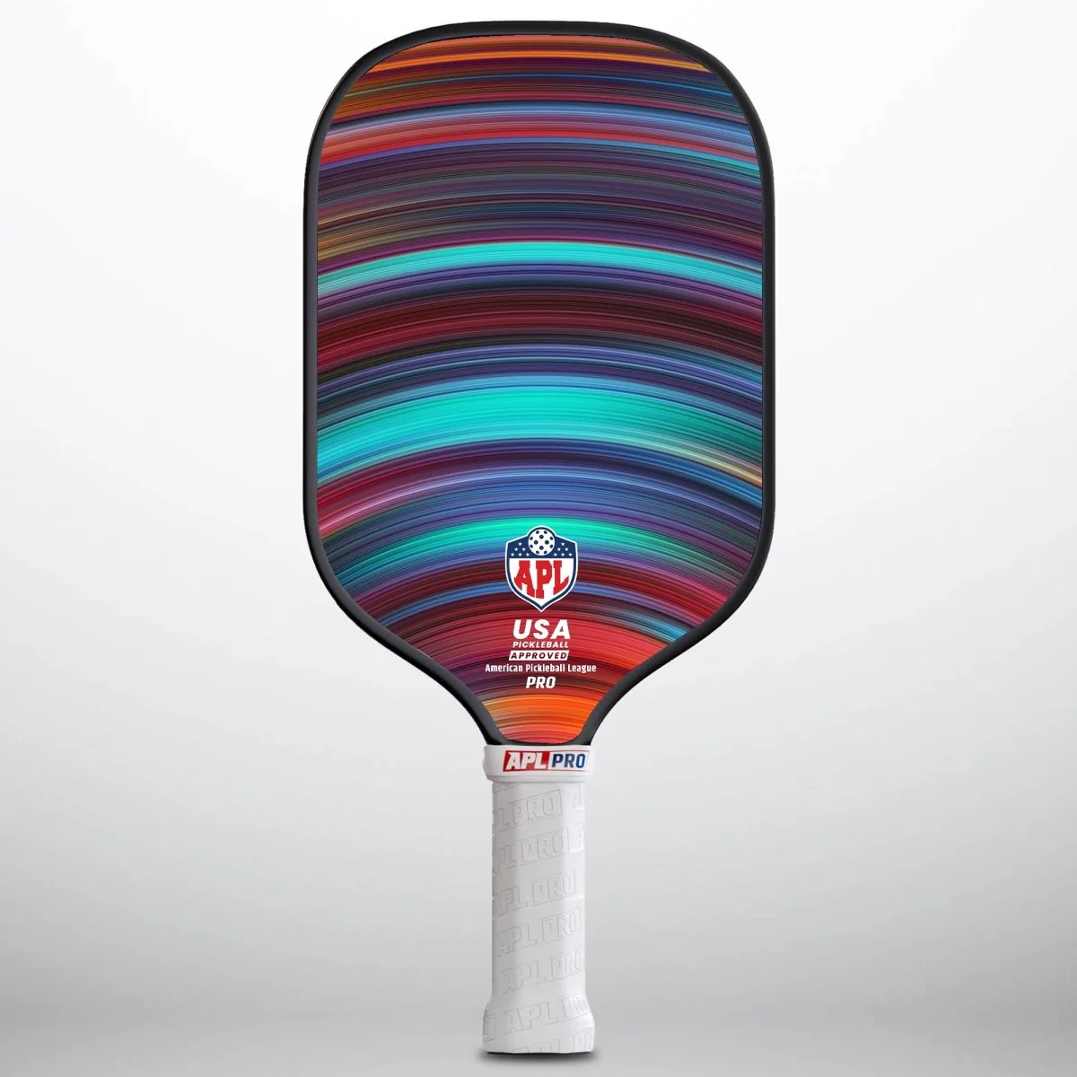 APL - Colorful Patterns Pickleball Paddle | 16mm Carbon Fiber | Best Pickleball Paddles | American Pickleball League - Image 3