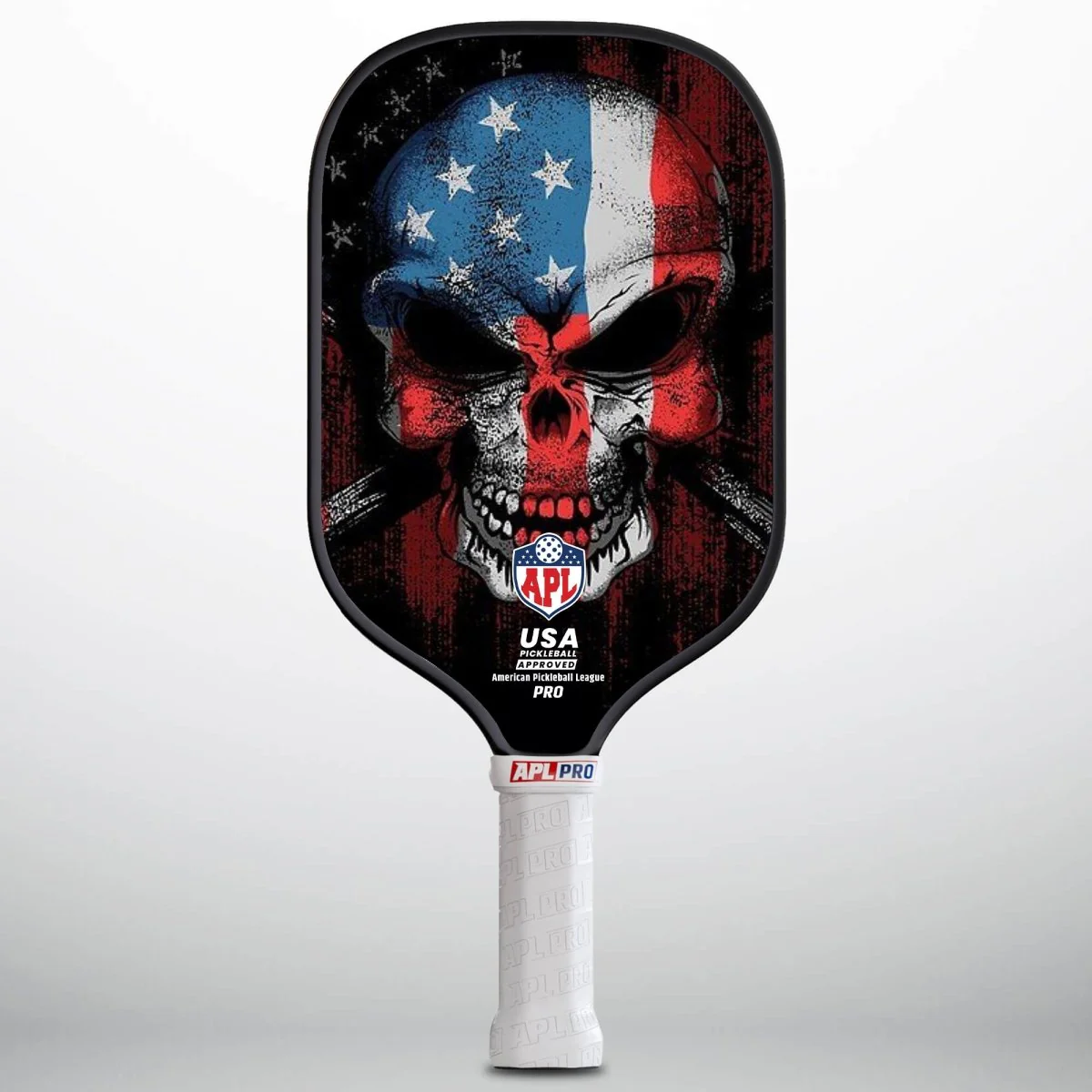 APL - Skull Flag Pickleball Paddle | 16mm Carbon Fiber | Best Pickleball Paddles | American Pickleball League - Image 9