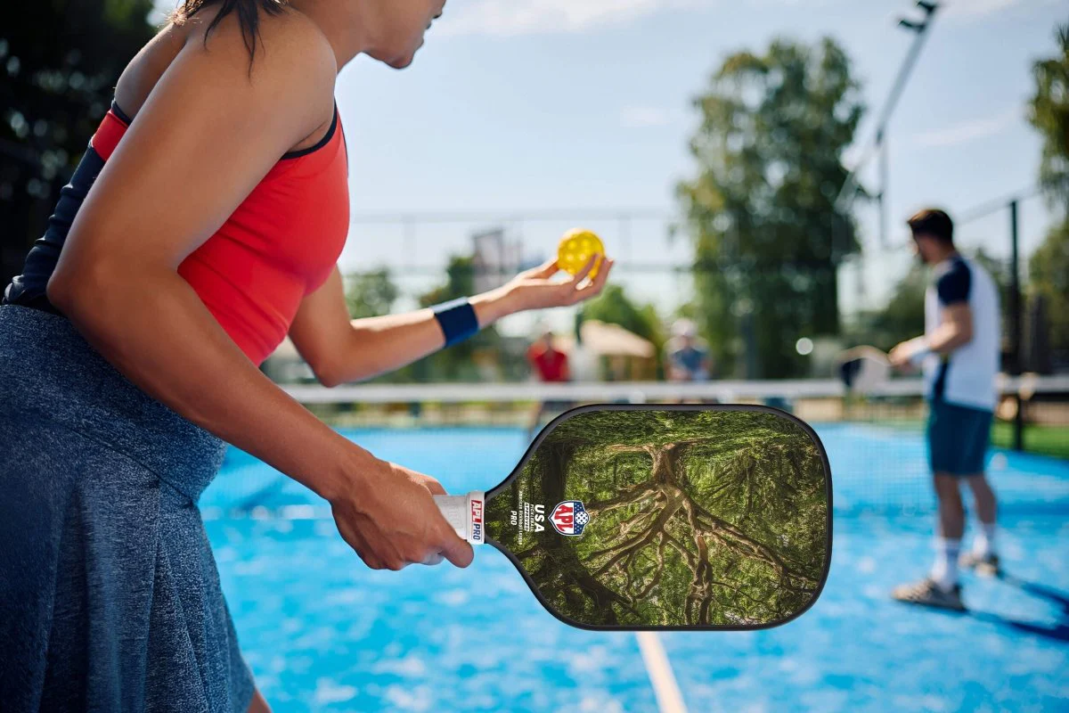 APL - Tree Pickleball Paddle | 16mm Carbon Fiber | Best Pickleball Paddles | American Pickleball League - Image 11
