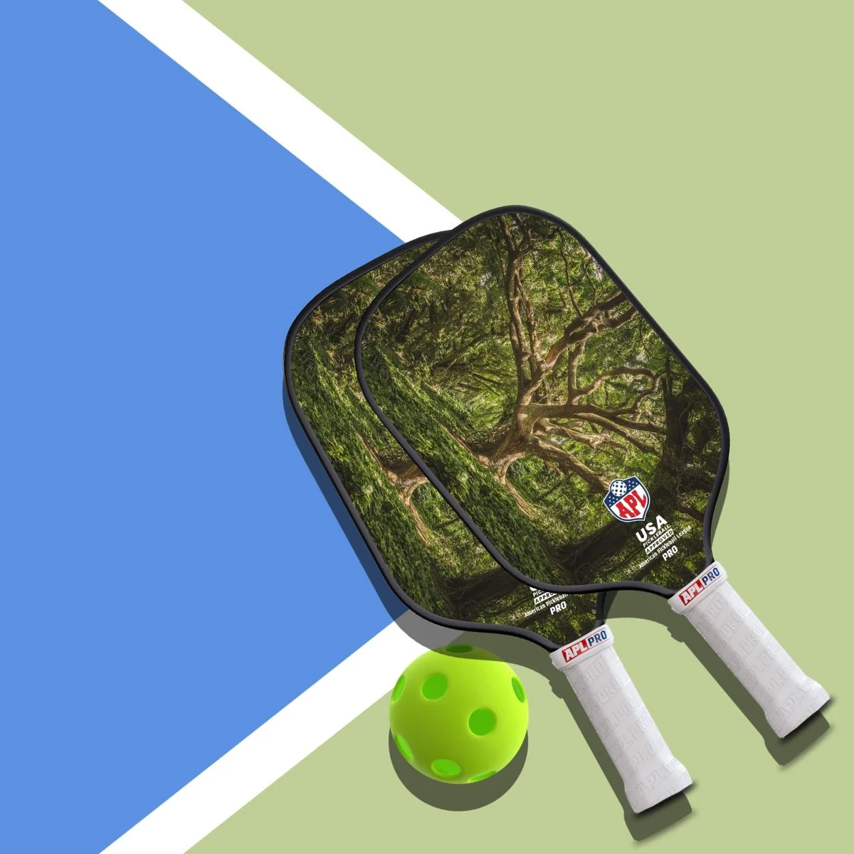 APL - Tree Pickleball Paddle | 16mm Carbon Fiber | Best Pickleball Paddles | American Pickleball League - Image 12