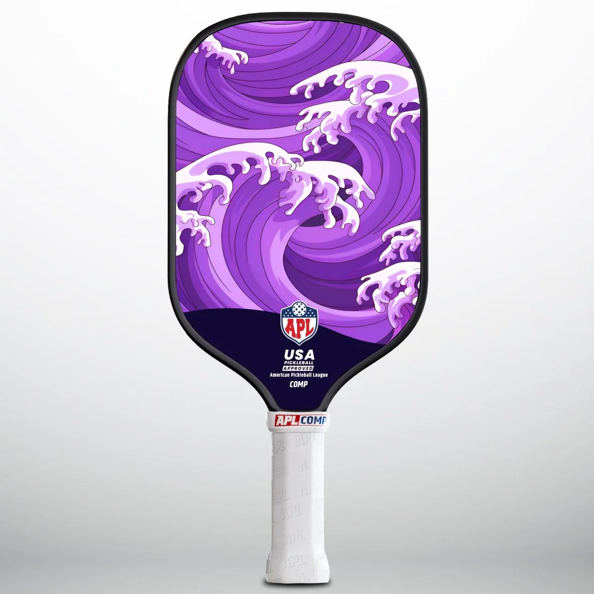 APL - Ocean Waves Pickleball Paddle | 16mm Carbon Fiber | Best Pickleball Paddles | American Pickleball League - Image 2