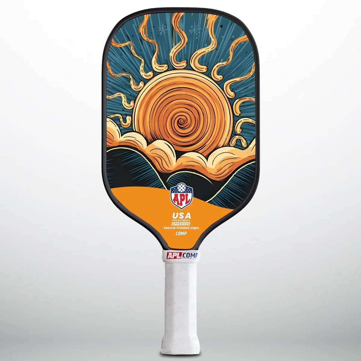 APL - Colorful Art | 16mm Carbon Fiber | Best Pickleball Paddles | American Pickleball League - Image 2
