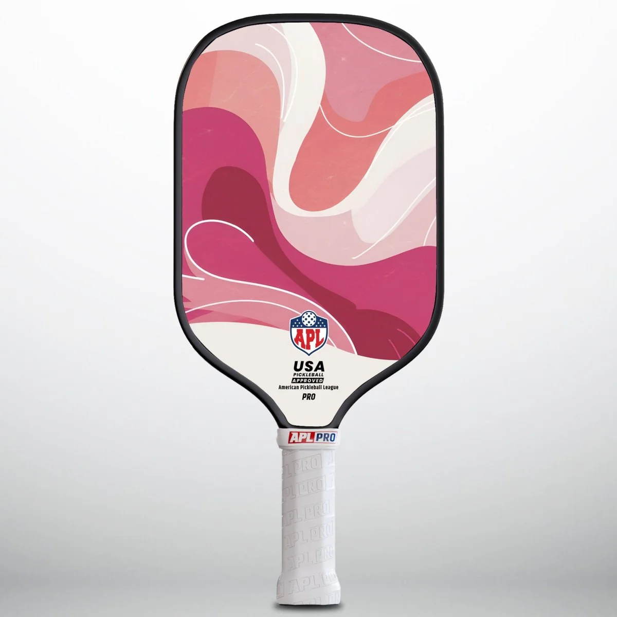 APL - Curved Pattern Pickleball Paddle | 16mm Carbon Fiber | Best Pickleball Paddles | American Pickleball League - Image 3
