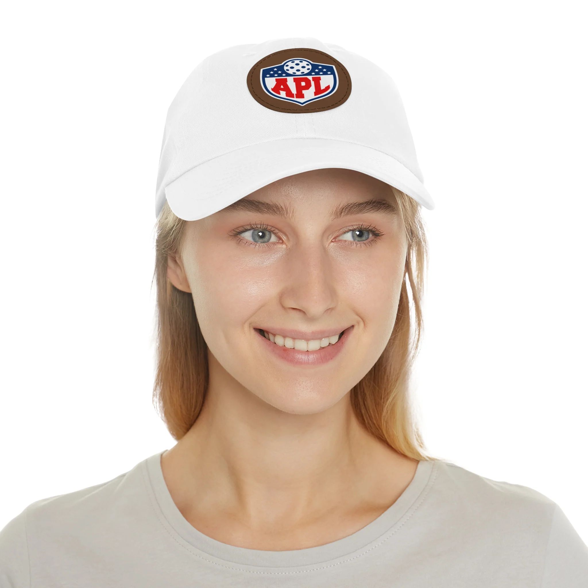 Dad Hat with Leather Patch (Round) - Image 14