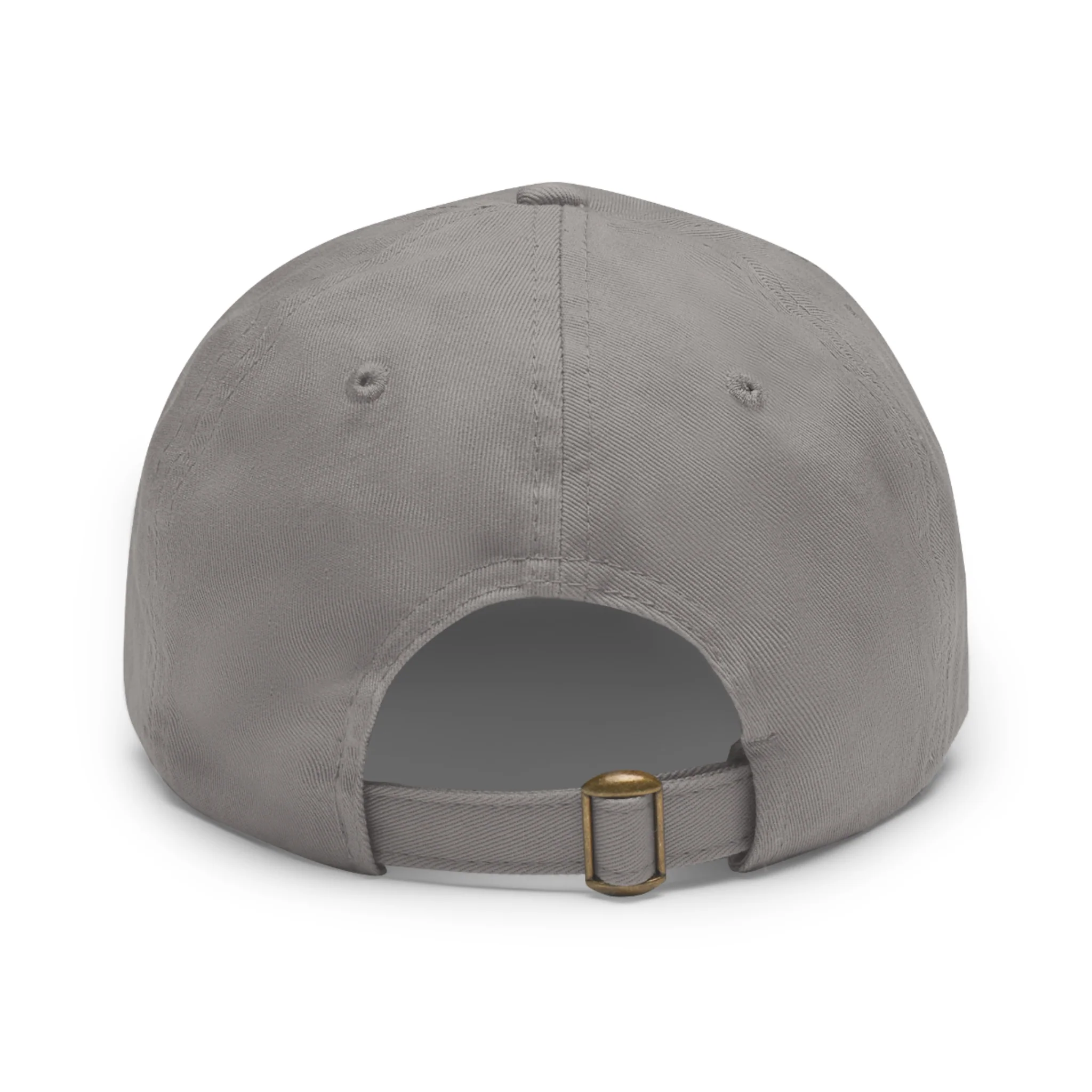 Dad Hat with Leather Patch (Round) - Image 19