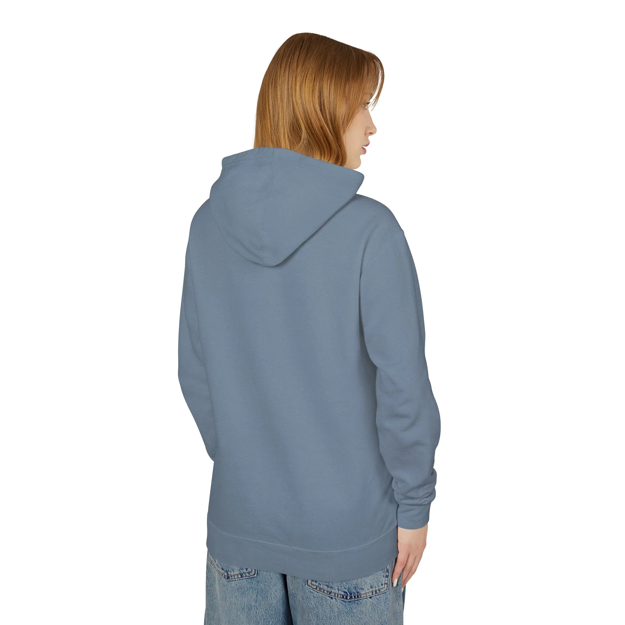 Unisex Lightweight Hooded Sweatshirt - Image 9